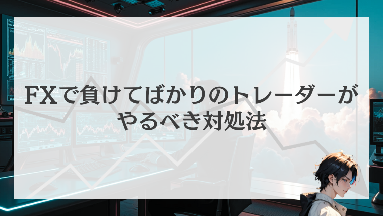 FXで負けてばかりのトレーダーがやるべき対処法