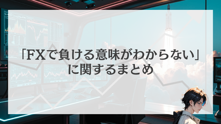 FXで負ける意味がわからないに関するまとめ