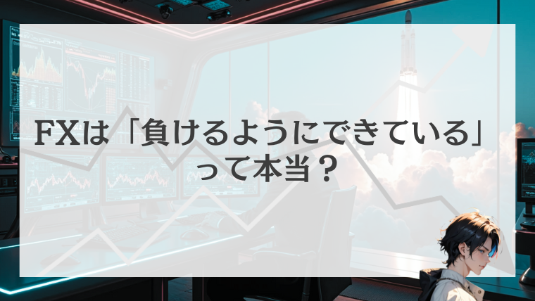 FXは負けるようにできているって本当？